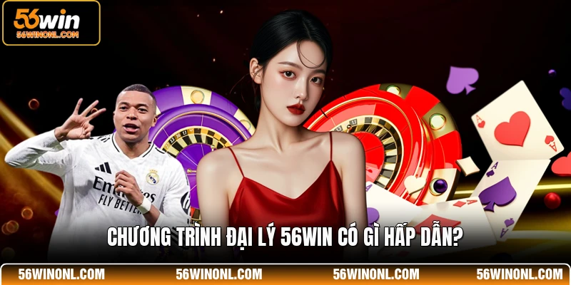 🌹Chương Trình Đại Lý 56WIN Hoa Hồng 60%, Cách Đăng Ký 1 Chương trình đại lý 56WIN có gì hấp dẫn?
