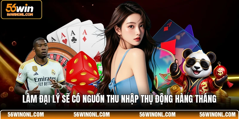 🌹Chương Trình Đại Lý 56WIN Hoa Hồng 60%, Cách Đăng Ký 2 Làm đại lý sẽ có nguồn thu nhập thụ động hàng tháng