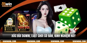 🎲Xóc Đĩa 56WIN, Luật Chơi Cơ Bản, Kinh Nghiệm Hay
